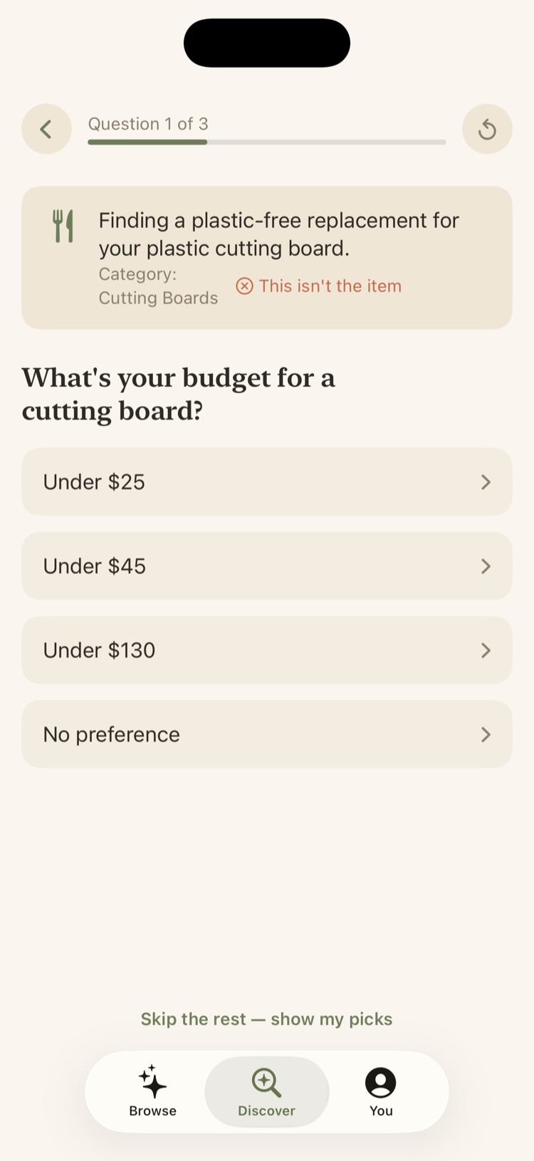 Purra asking a quick budget question about the replacement